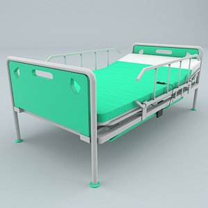 Hospital Bed Z2 3D model