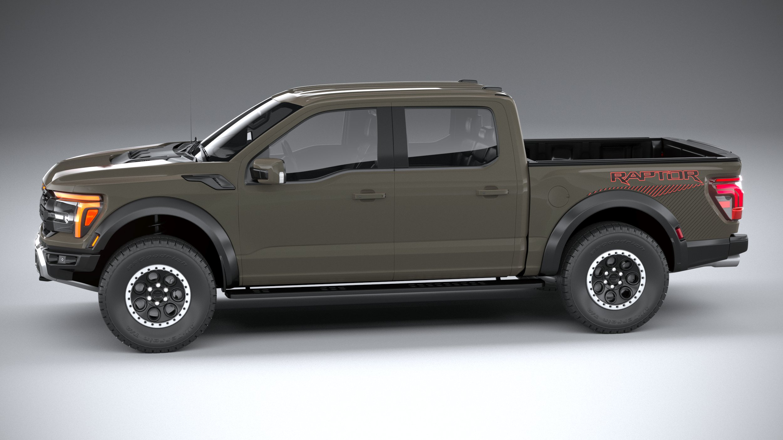 modelo 3d Ford F-150 Raptor 2024 - TurboSquid 2174027