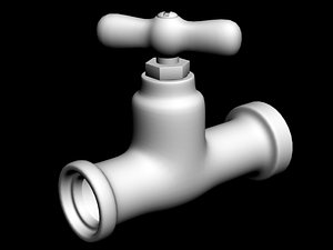 3d model valve