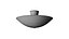 ARUNDEL Flush Mount - Stahl and Band