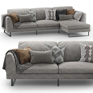 Sofa Sits OHIO 3D model