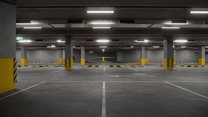 Parking Garage 3D model
