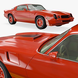 Vintage Chevrolet Camaro Z28 1980 Red