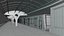 Berlin S-bahn station III 3D model