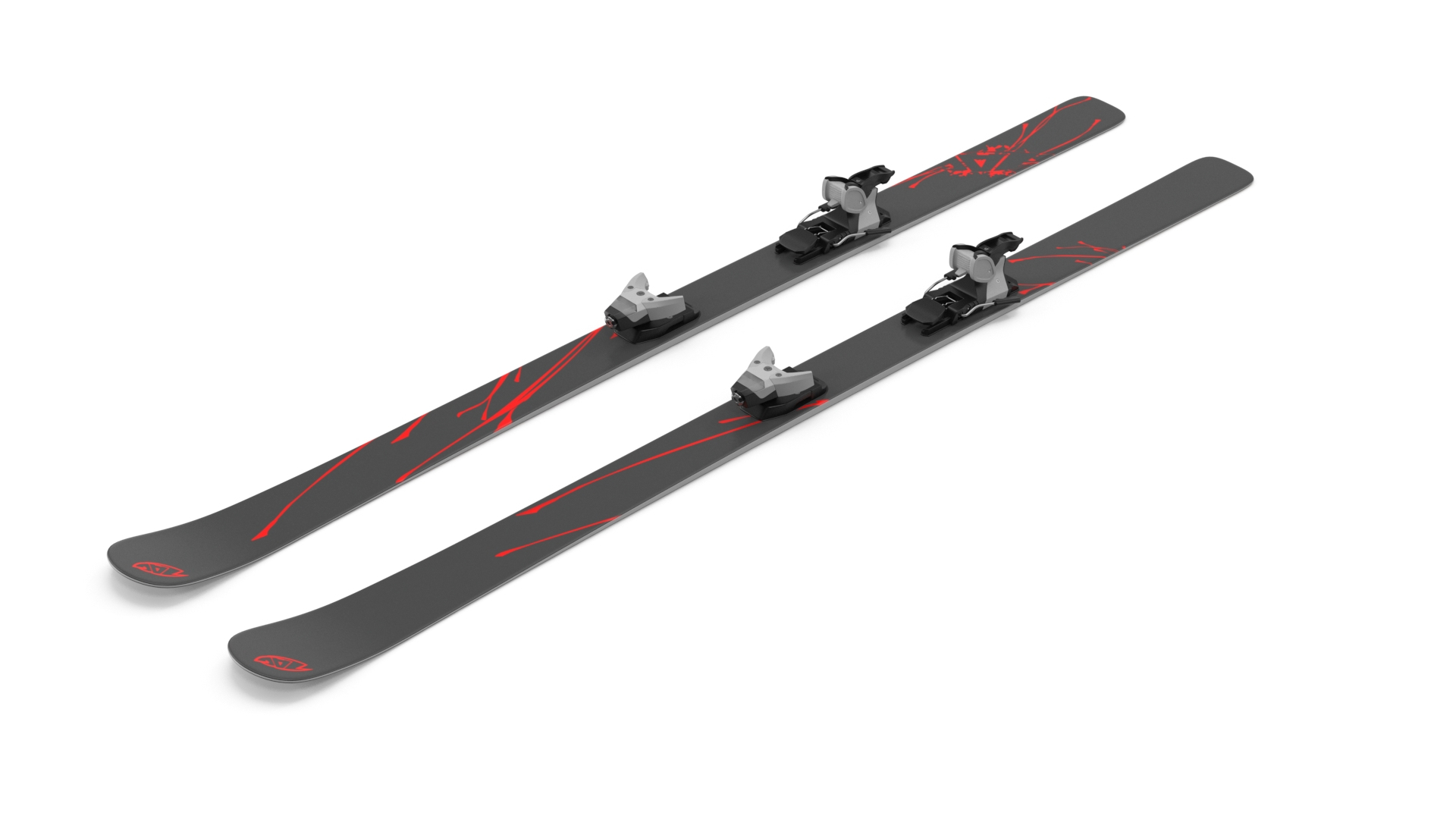 3D Model Snow Skis 4 TurboSquid 2061168