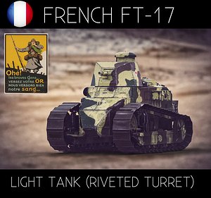 Renault FT17 Light Tank