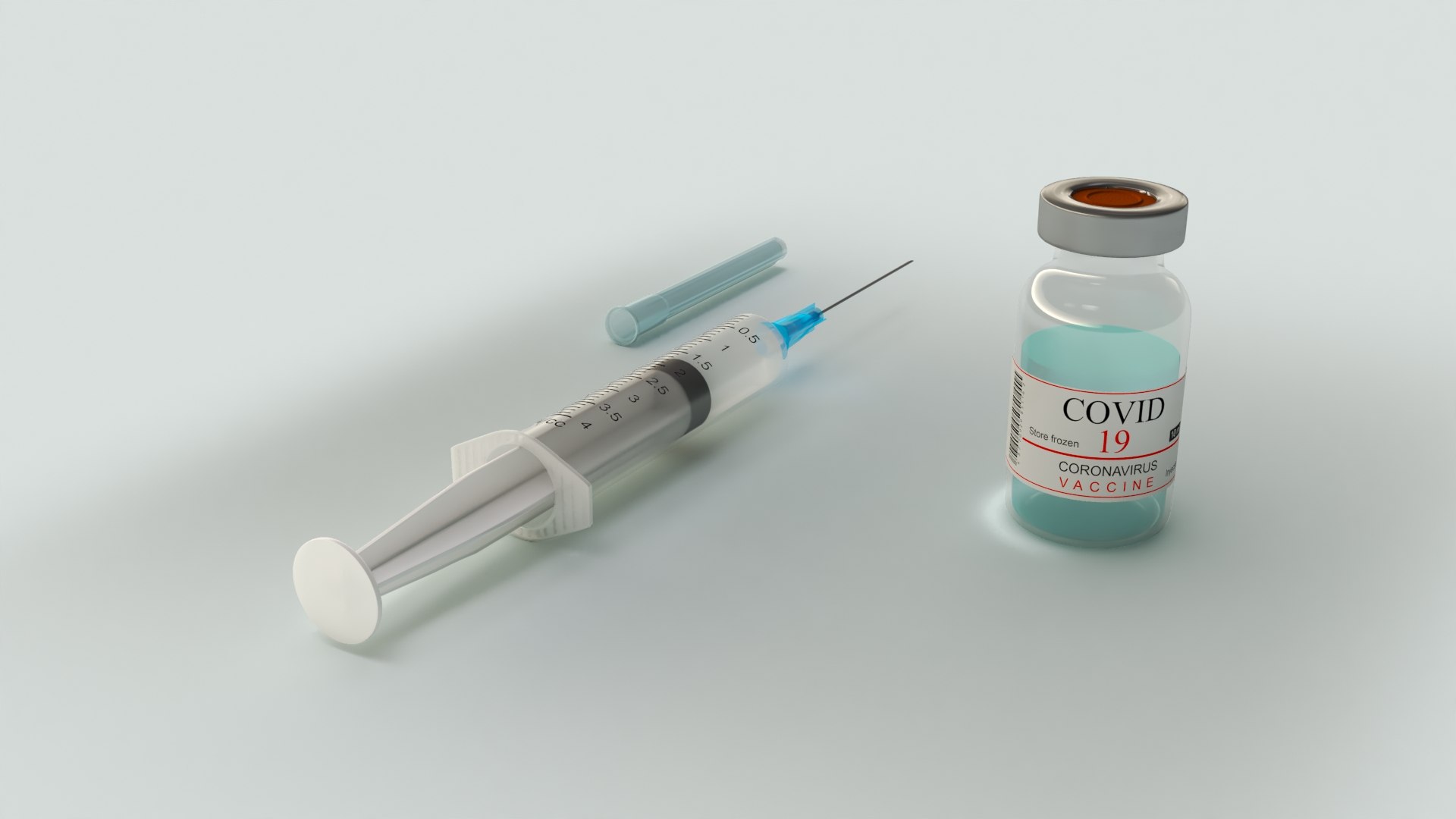 3D Covid-19 Vaccine Syringe Model - TurboSquid 1697485