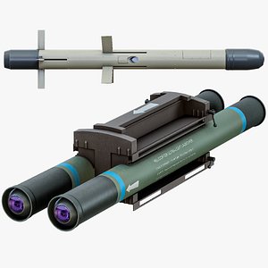 Spike ER2 Missile With The Helicopter Launcher PBR