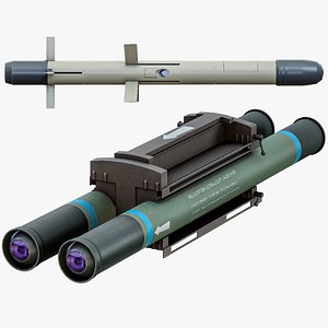 Spike ER2 Missile With The Helicopter Launcher PBR