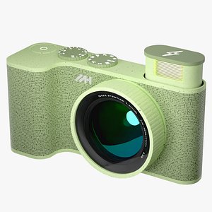 Digital camera concept 3D model