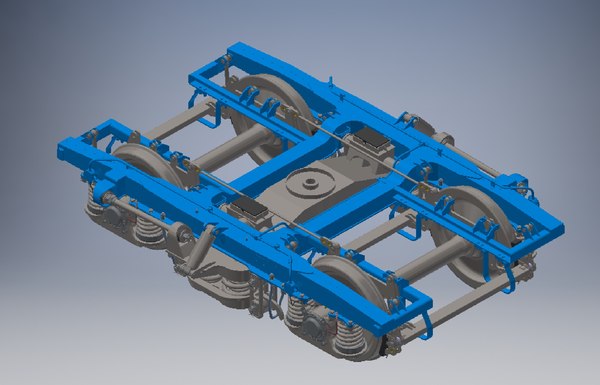 rail wheel balancer shaft Modelo 3D - TurboSquid 1984641