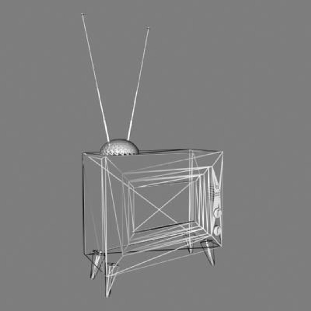 3d Model Television