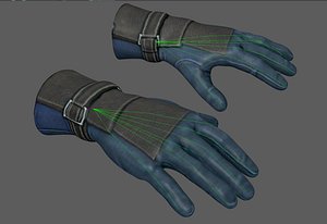 VR Hand Gloves Rigged