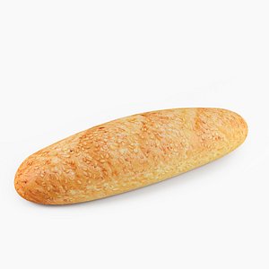 3d long bread