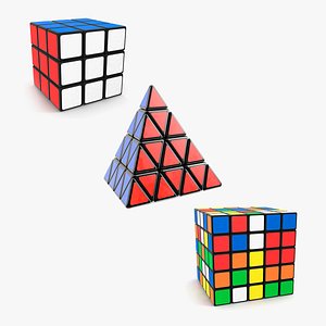 3D Animated Rubiks Cube 6x6 model - TurboSquid 2081471