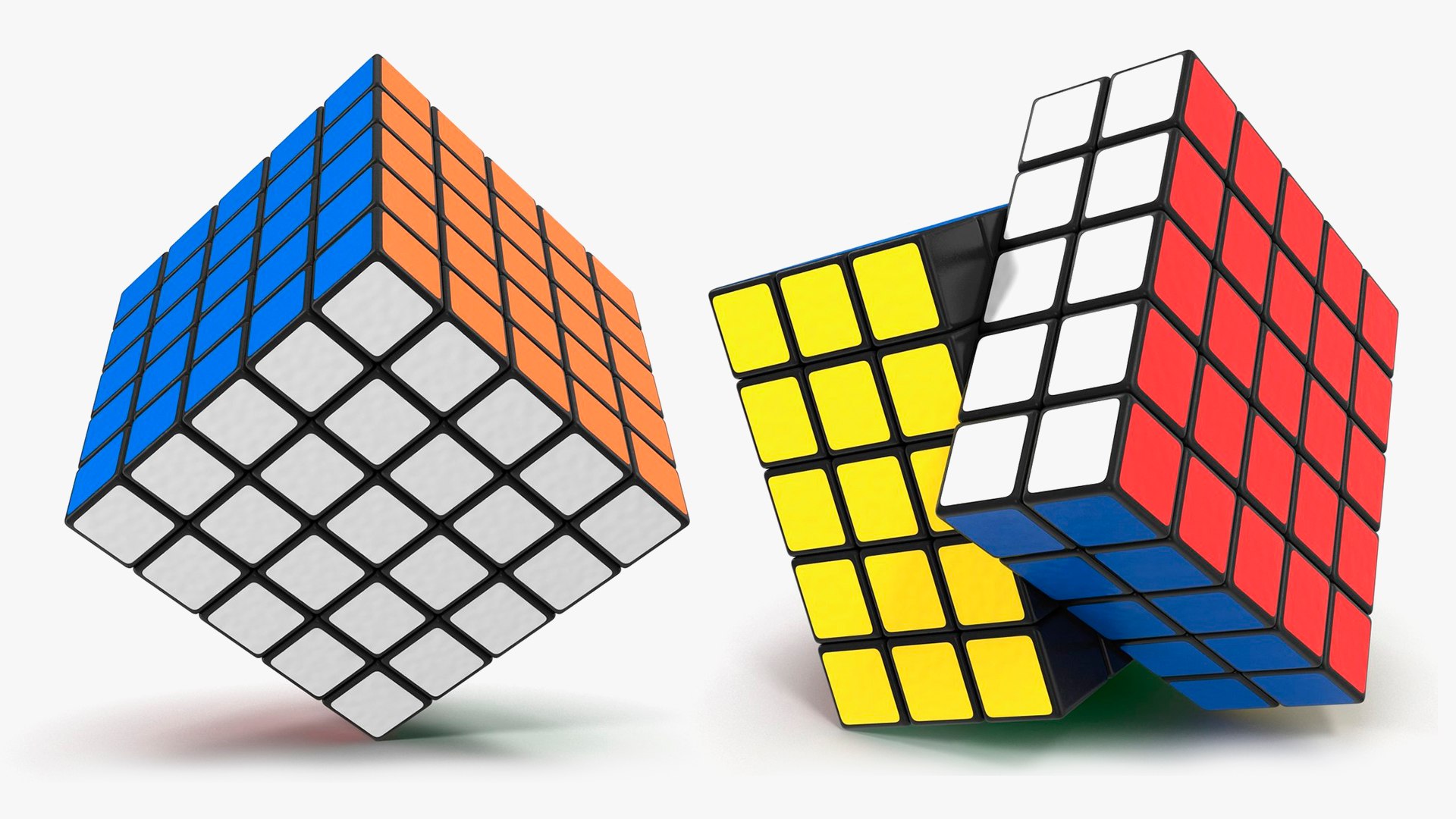 3D Rubiks Cubes Collection 2 - TurboSquid 2175597