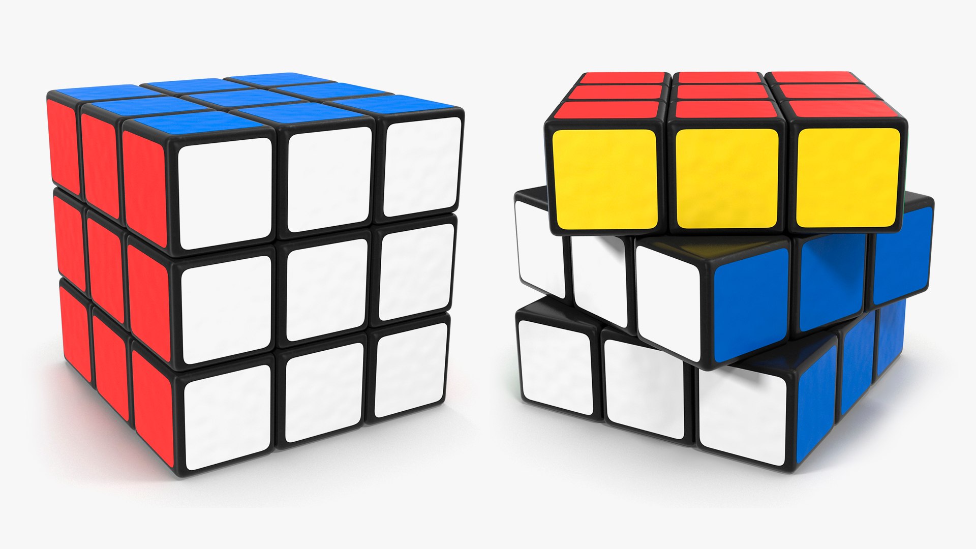 3D Rubiks Cubes Collection 2 - TurboSquid 2175597