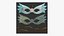 Masque de Carnaval B07 Bleu Orange - Conception de Personnage de Costume
