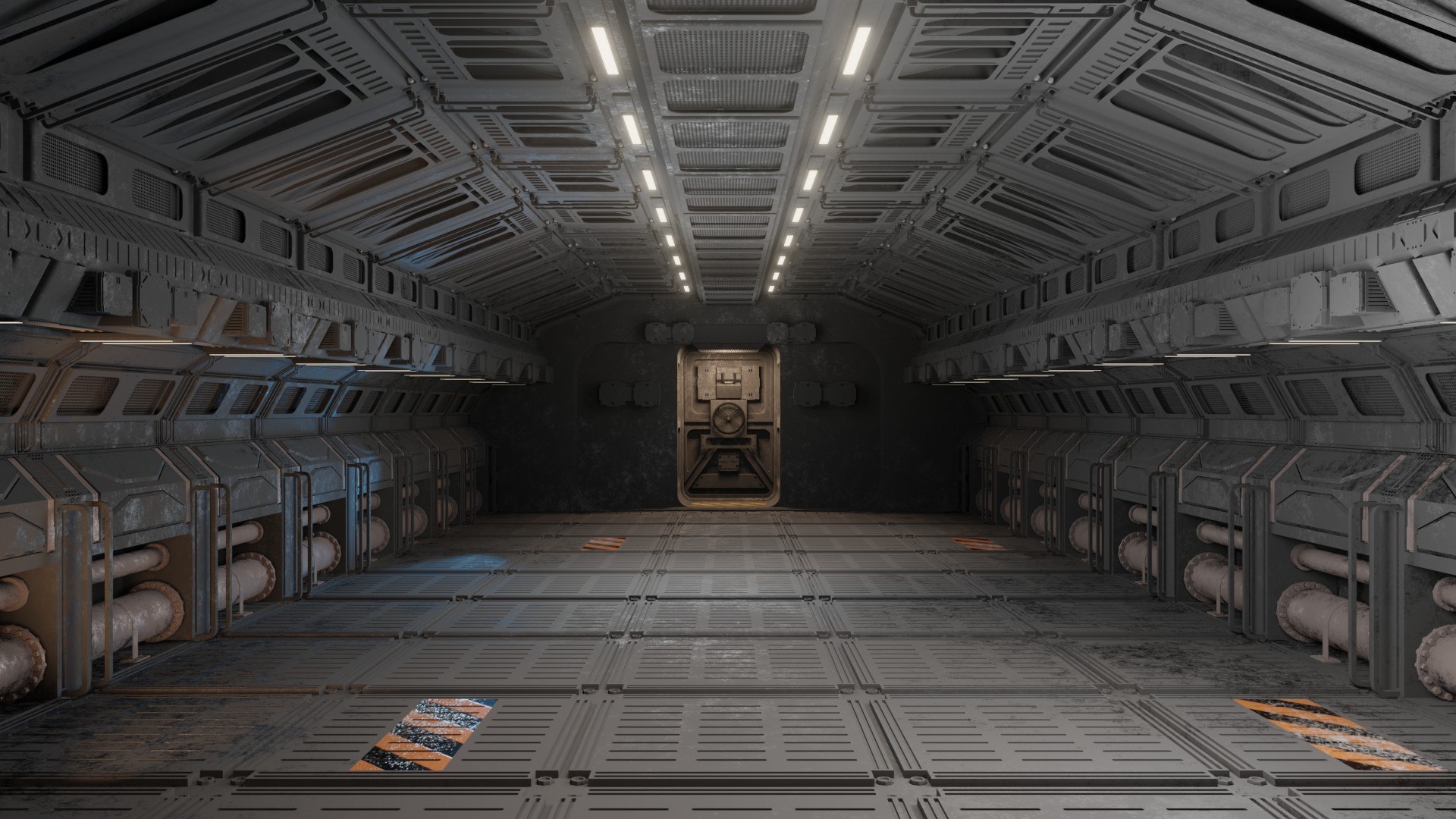 Sci-fi Control Room - TurboSquid 2399241