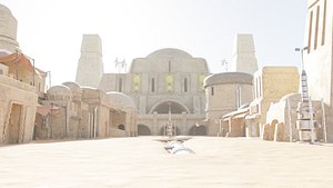 Star Wars Tatooine Anchorhead Street