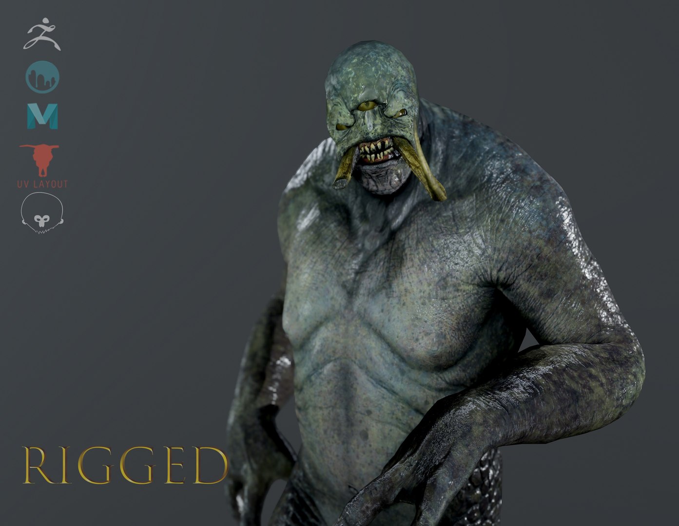 Rigged 3D Model - TurboSquid 1655303