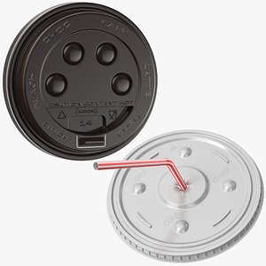 Two Detailed Cups Lid