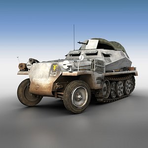 SD.KFZ 250/1 - Halftruck - 16Pz Div