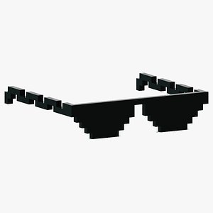 3D Voxel Sunglasses