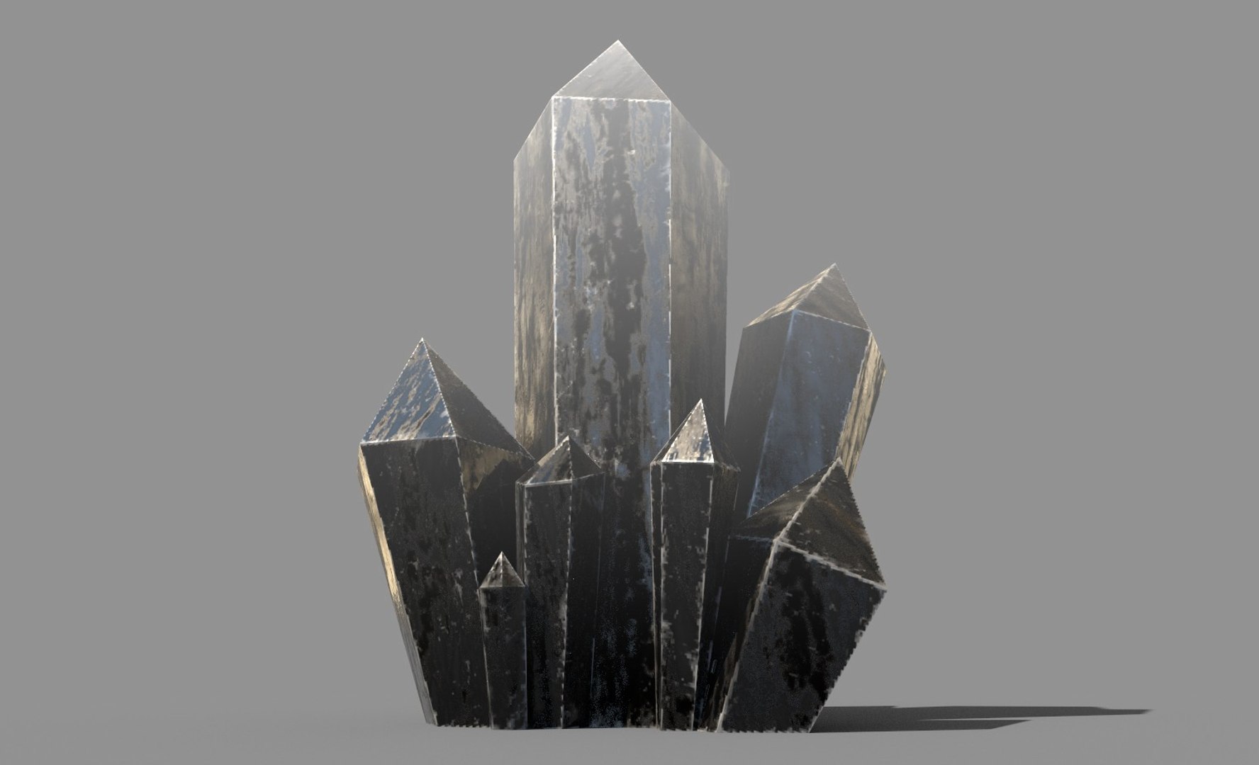 3D Crystal Low-poly - TurboSquid 1573183