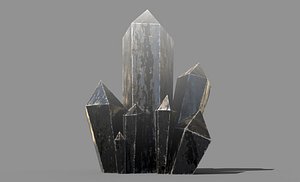 3D crystal low-poly
