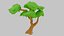 cartoon tree 3D