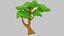cartoon tree 3D