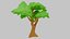 cartoon tree 3D