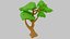 cartoon tree 3D