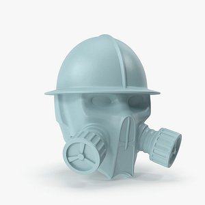 Steampunk Helmet Print Ready