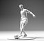 3D footballer ronaldo player