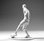 3D footballer ronaldo player