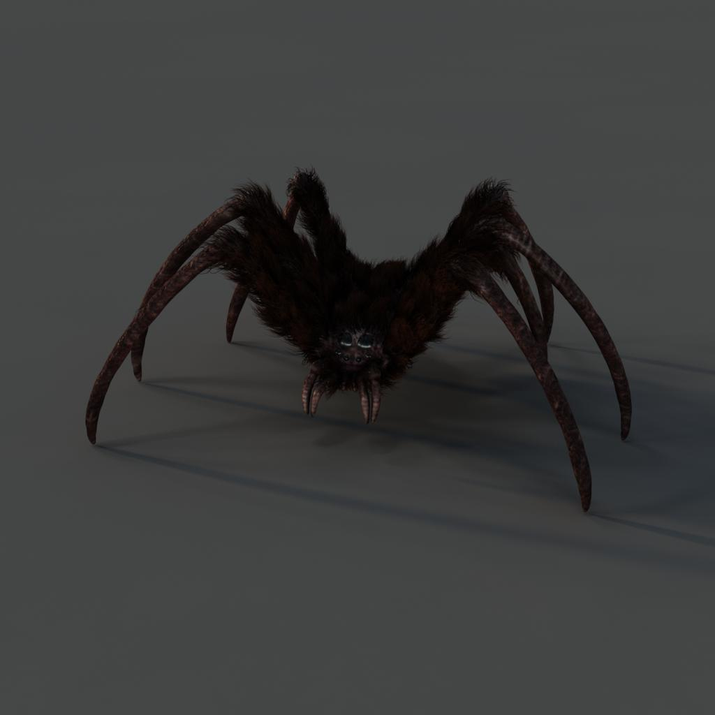 maya scary spider