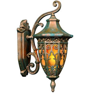 Classic Facade street Wall Lamp Light Lantern streetlight Sconce 3D model 3D model