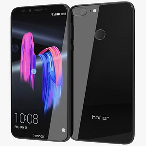 realistic honor 9 lite 3D model