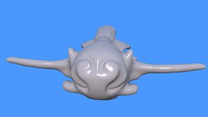 3D fantasy starfish