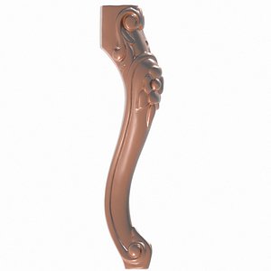 3D COFFEE TABLE LEG 45