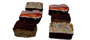3D ASSORTED CHOCOLATE CAKES 2020