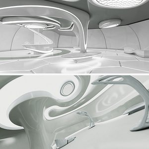 Sci-Fi Interior Room and Exhibition Collection