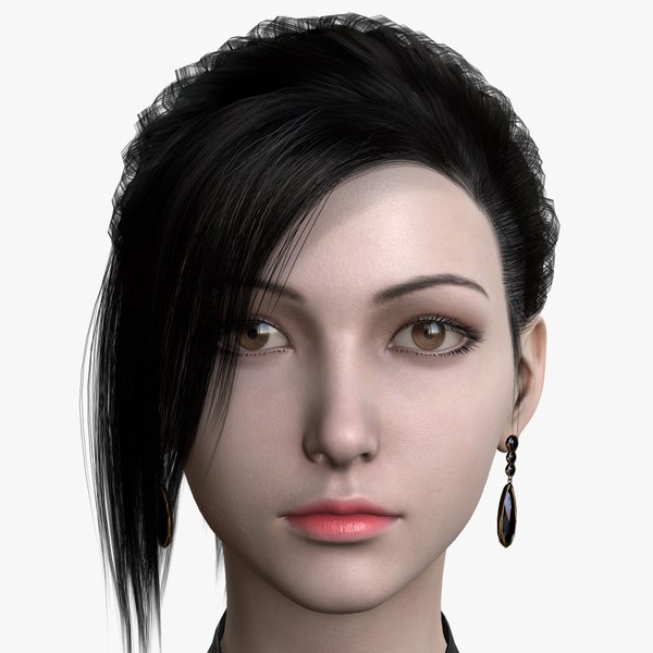 female character model