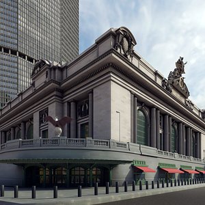 grand central terminal 3D