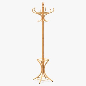 Oak Coat Stand