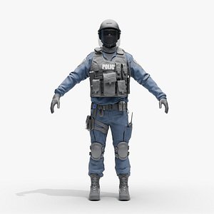 3D Police Swat