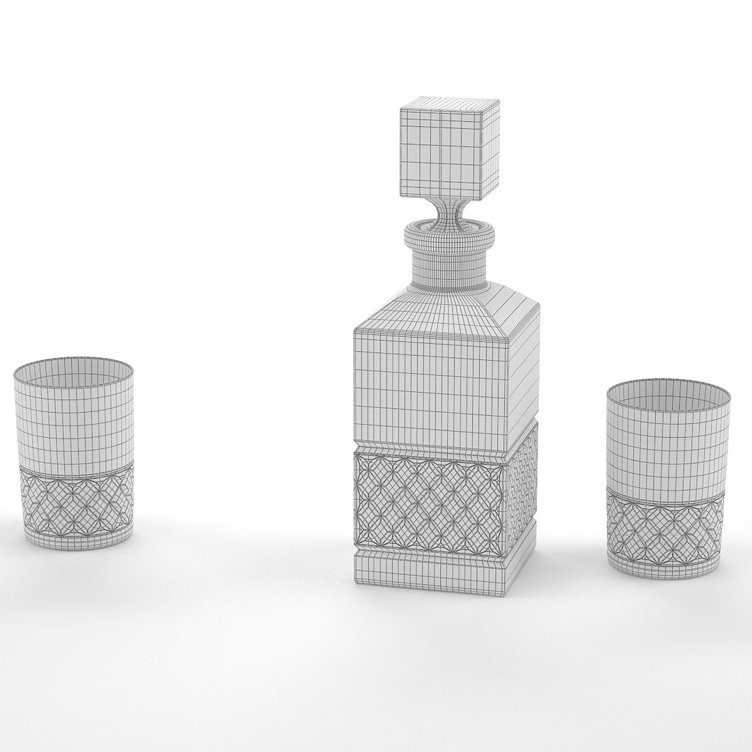3D crystal set decanter https://p.turbosquid.com/ts-thumb/mB/B2S9y7/QTyQYjnQ/12/jpg/1508745344/1920x1080/fit_q87/3a104f3612989c5f2d946eaf6d7f0d7192296c35/12.jpg