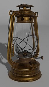 oil lantern 3D